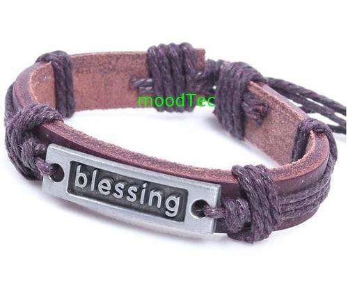 Leather Bracelet - Blessing (In Stock)