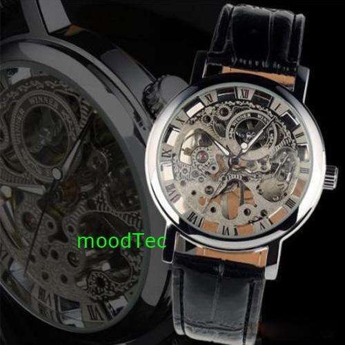Winner Transparent Skeleton Mechanical Watch