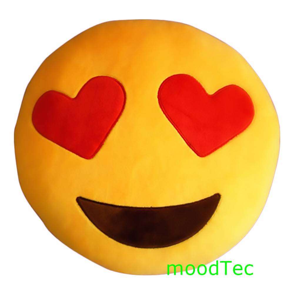 QQ Emoji Emoticon Cushion Throw Pillow - In Love