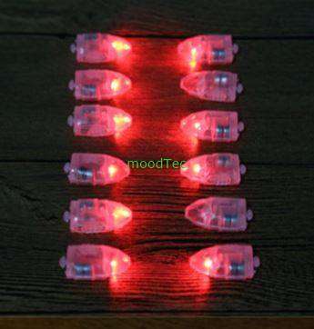 Led Light Insert For Balloons / Lanterns - Red (Pack of 5) (In Stock)