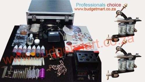 2XGUNS COMPLETE TATTOO KIT MACHINE