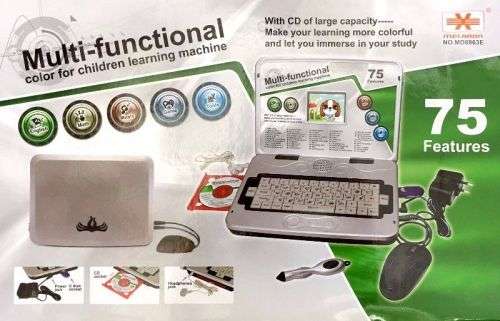 Brand New kids Learning laptop with Color screen ,Touch Display & 75 Function