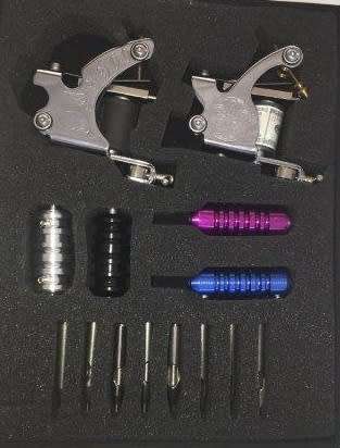 2XGUNS COMPLETE TATTOO KIT MACHINE