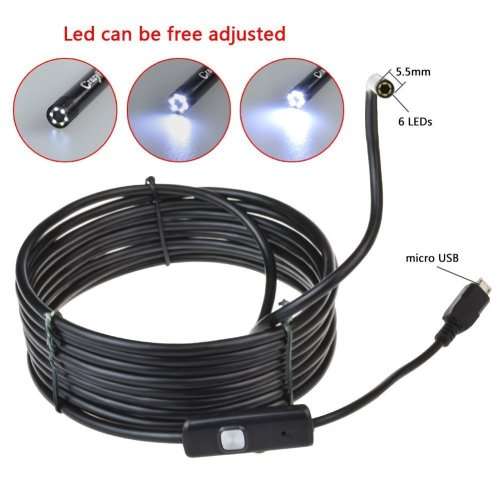 New 2 In 1 Android Smartphone Wire Camera Endoscope