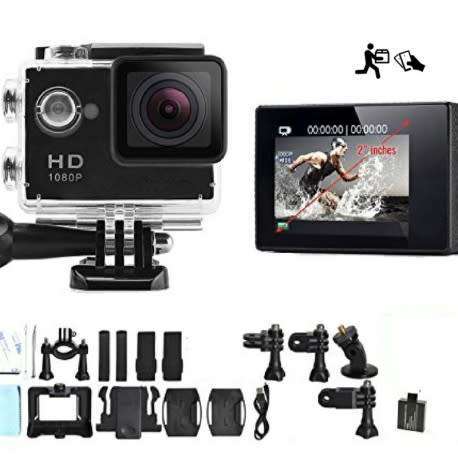 New Waterproof 4K Ultra HD Wifi Sport Action Camera Cam+Remote Control