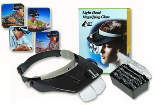 Brand New Light Head Magnifying Glass