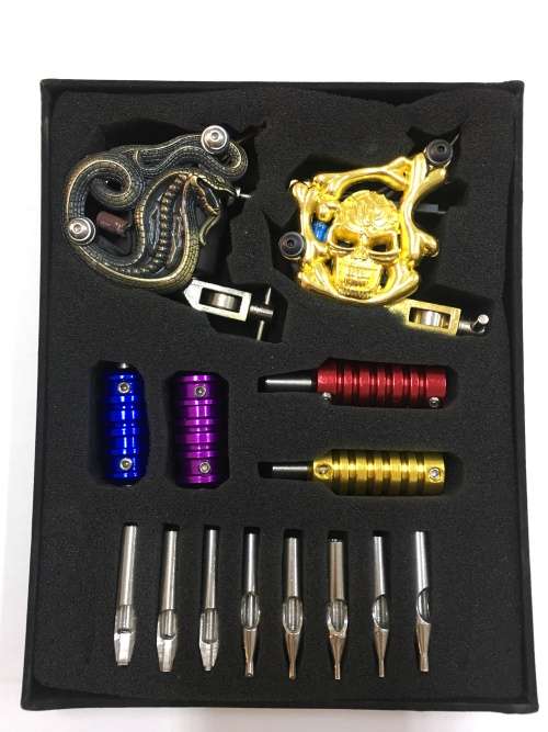 2XGUNS COMPLETE TATTOO KIT MACHINE