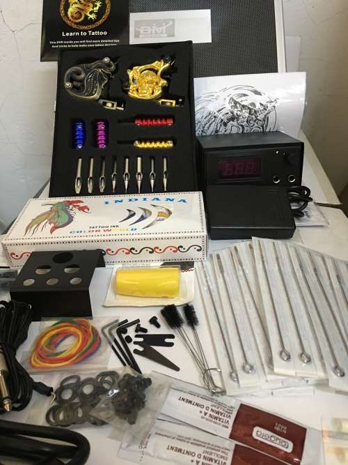 2XGUNS COMPLETE TATTOO KIT MACHINE