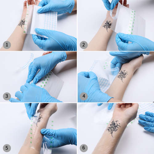 Tattoo Protective Film Breathable Tattoo Film After Care Tattoo 15 cm * 10 m ( on special 14 dec to