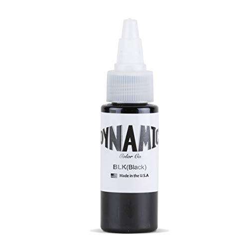 Dynamic Triple Black Tattoo Ink - 1 oz. Bottle-Made in USA Original