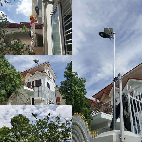 30W LED Solar Integrated Street Light LED Street Light street garden lamp led road light Waterproof
