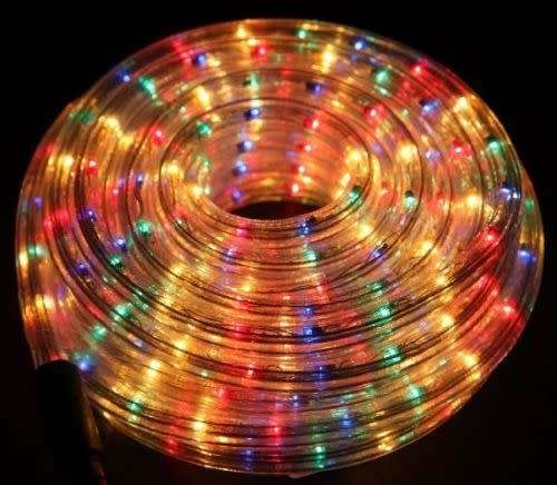 20m Multi Coloured Outdoor Indoor Xmas Party Rope Lights Lighting