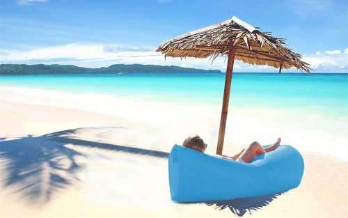 Fast Inflatable Portable Outdoor or Indoor Wind Bed Lounge