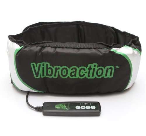 NEW VIBROACTION Massage Belt Machine Electric Vibrating Massager Slimming Belt