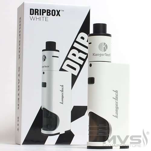 Kanger Dripbox 60W E Cigarette DripMod + Subdrip RDA Starter Kit - WHITE