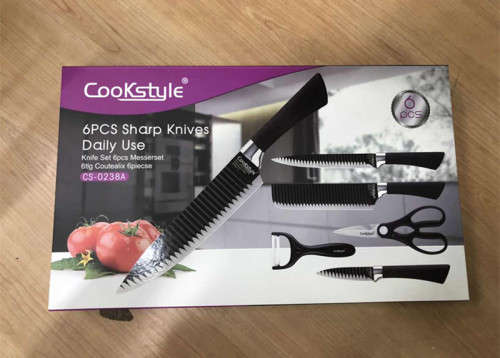COOKSTYLE 6 PCS SHARP KNIVES