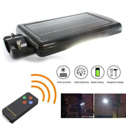 30W RC Solar Outdoor Waterproof Street Lights