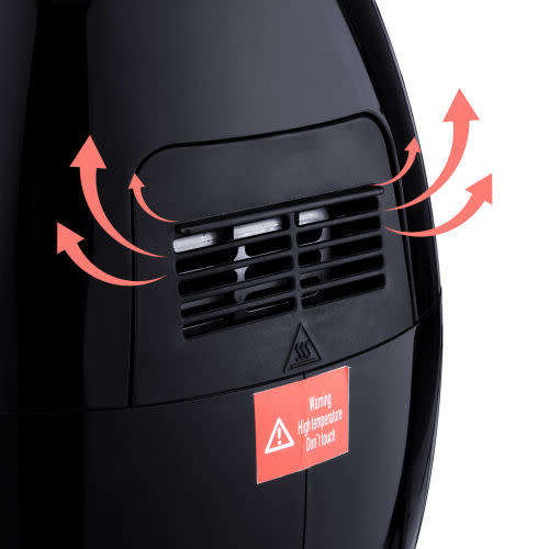 Omega Air Fryer 2.7L 1300W Red,Black,White, Available