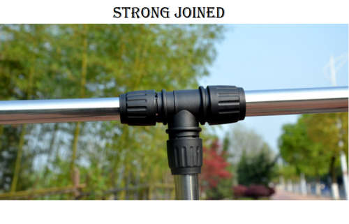 DOUBLE POLE TELESCOPIC CLOTHES RACK