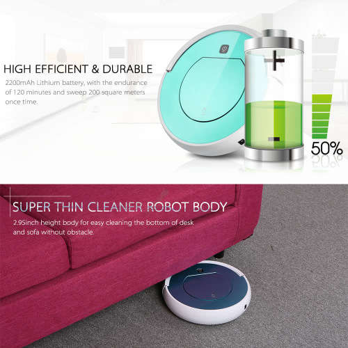 Automatic Robotic Vacuum Cleaner Smart Sweeping Machine