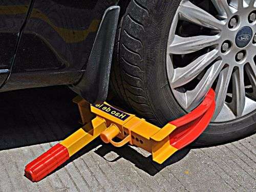 (special) Heavy Duty Wheel Clamp Lock