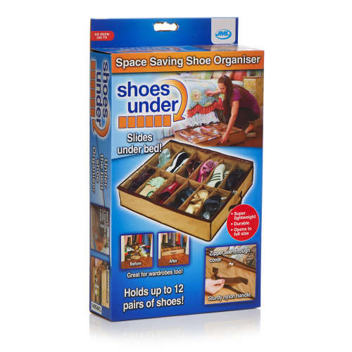 Shoes Under: Compact Shoe Storage Box