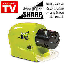 Swifty Sharp Motorized Knife Sharpener Power Sharpening Multifunction