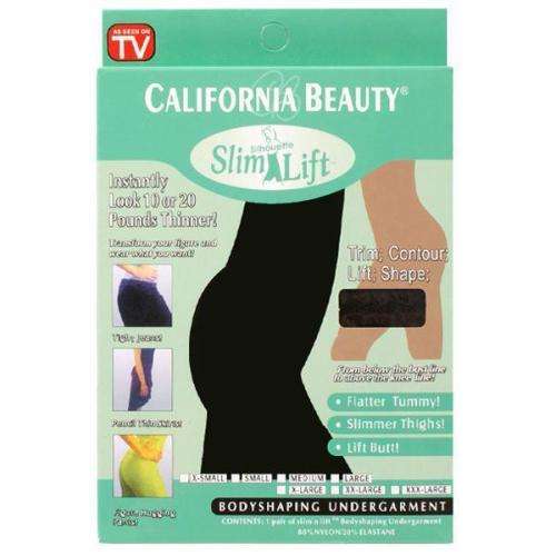 TV HOT~California Beauty Slim N Lift Girdle Pants (Black)
