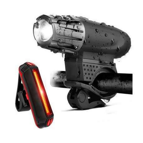 Mountain Bike USB Charging Equipment Headlamp Taillight Set Equipment