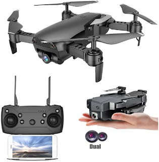 Foldable Drone FPV 2.4Ghz Wireless App + Remote Control - Hardly Used
