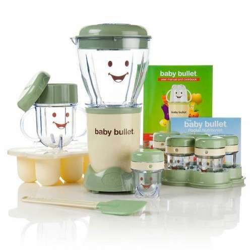 Magic Baby Bullet Food Blender Food Processor Set - Unused Damaged Retail Packaging