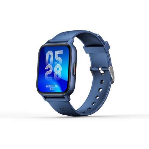 QS16 Bluetooth Smart Watch Blue Blood Pressure Smart Monitor - Like New, Slightly Used