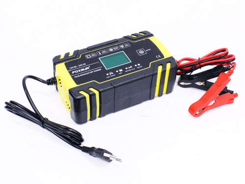 Universal Intelligent 12V 6A Pulse Repair Battery Charger 4ah-100ah - New