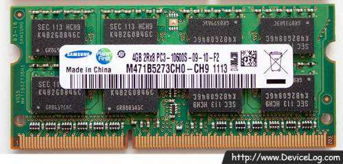 SAMSUNG 4GB DDR3 LAPTOP RAM