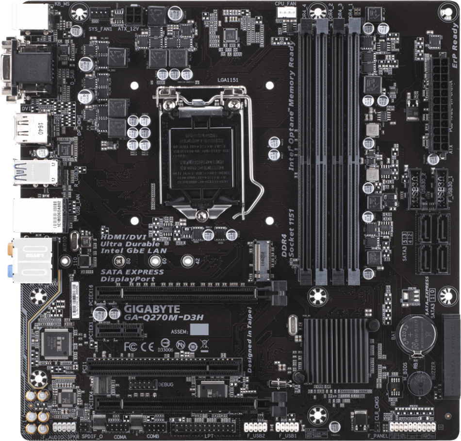 Gigabyte GA-Q270M-D3H