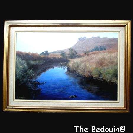 STAN ALTY (ALTCHEDJIAN) 1938 - 1998 (S A Artist). GARDEN CASTLE, DRAKENSBERG AND UMZIMKULU. Oil.