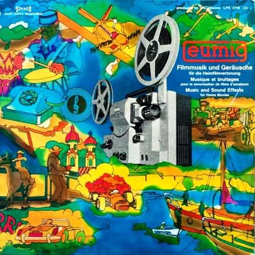 Eumig - Filmmusik Und Gerausche Fur Die Heimfilmvertonung (Background Music For Movies). Vinyl LP.