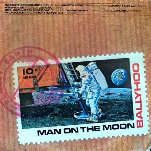 Ballyhoo  - MAN ON THE MOON. Vinyl  LP. (VG/VG). S A Release (1981).