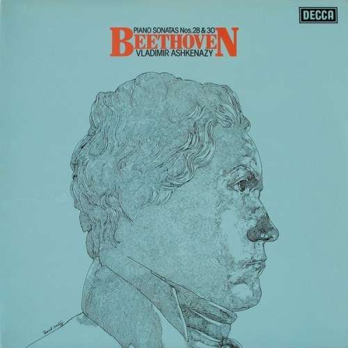 Vladimir Ashkenazy. BEETHOVEN PIANO SONATAS NO 28 & 30. Vinyl  LP. (NM/NM). UK release. 1977.
