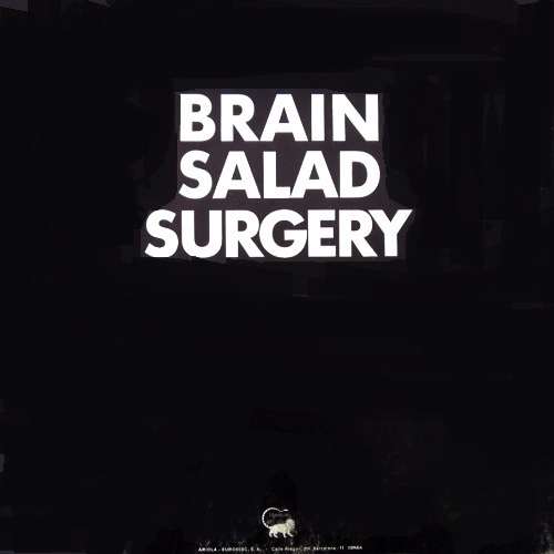 Emerson, Lake & Palmer - BRAIN SALAD SURGERY.  Vinyl  LP album. (VG+VG). Spanish release. (1973).
