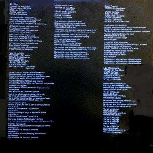 Gary Moore - VICTIMS OF THE FUTURE. Vinyl  LP. (NM/NM). 1983. British Limited Ed Release.