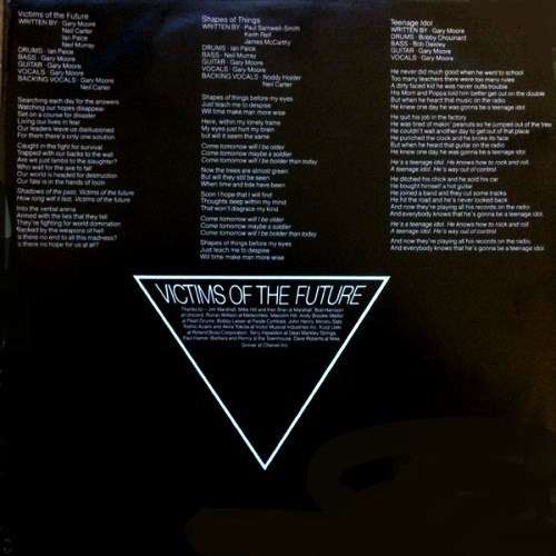 Gary Moore - VICTIMS OF THE FUTURE. Vinyl  LP. (NM/NM). 1983. British Limited Ed Release.