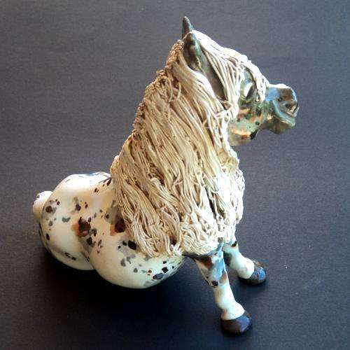 CHEVAL SHETLAND PONY. TIMID TAMMY. Scarce Appaloosa colouring.