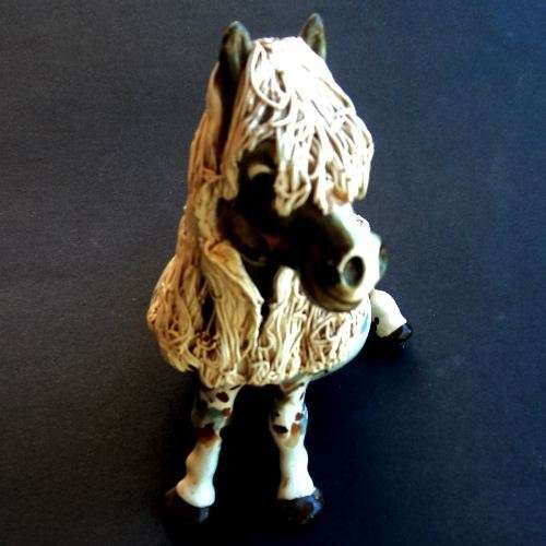 CHEVAL SHETLAND PONY. TIMID TAMMY. Scarce Appaloosa colouring.