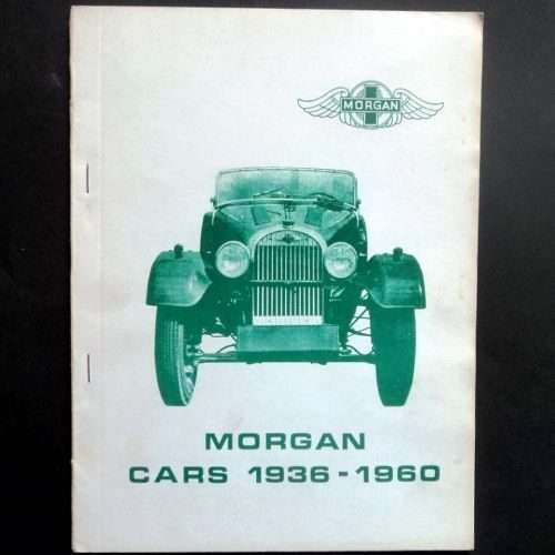 R M Clarke (ed) - MORGAN CARS 1936 - 1960. Articles from Autocar etc. Paperback Undated (1960s).