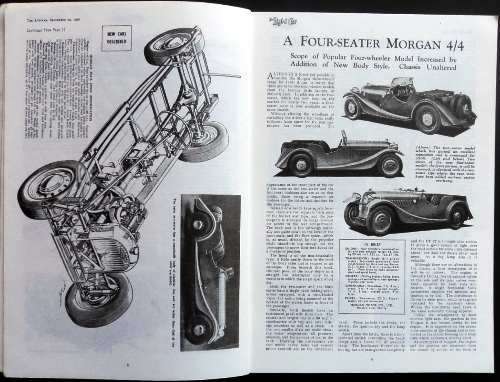 R M Clarke (ed) - MORGAN CARS 1936 - 1960. Articles from Autocar etc. Paperback Undated (1960s).