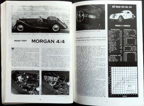 R M Clarke (ed) - MORGAN CARS 1936 - 1960. Articles from Autocar etc. Paperback Undated (1960s).