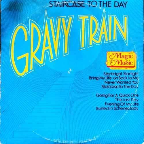 Gravy Train - STAIRCASE TO THE DAY. Vinyl  LP (VG+/VG) SA release. (1983). Progressive Rock 'n Roll.