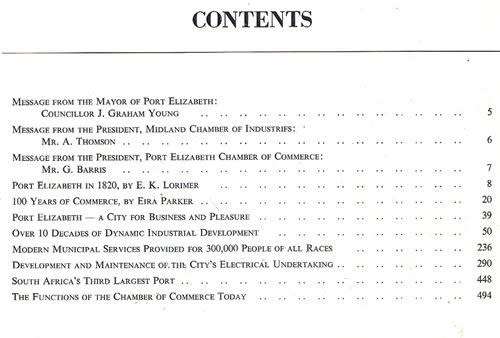 R. L. Leigh - PORT ELIZABETH. FROM A BORDER GARRISON TOWN TO A MODERN COMMERCIAL CITY.