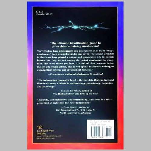 Paul Stamets - PSILOCYBIN MUSHROOMS OF THE WORLD. Identification Guide. Paperback 7th ed (1996). New